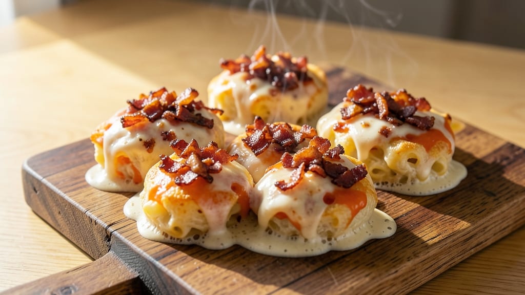 Bacon Mac and Cheese Bites Recipe: Crispy Bites With Smoky Bacon Flavor