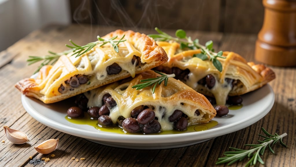 Bean and Cheese Empanadas Recipe: Flaky Pastry Cradles Spiced Beans and Melted Cheese