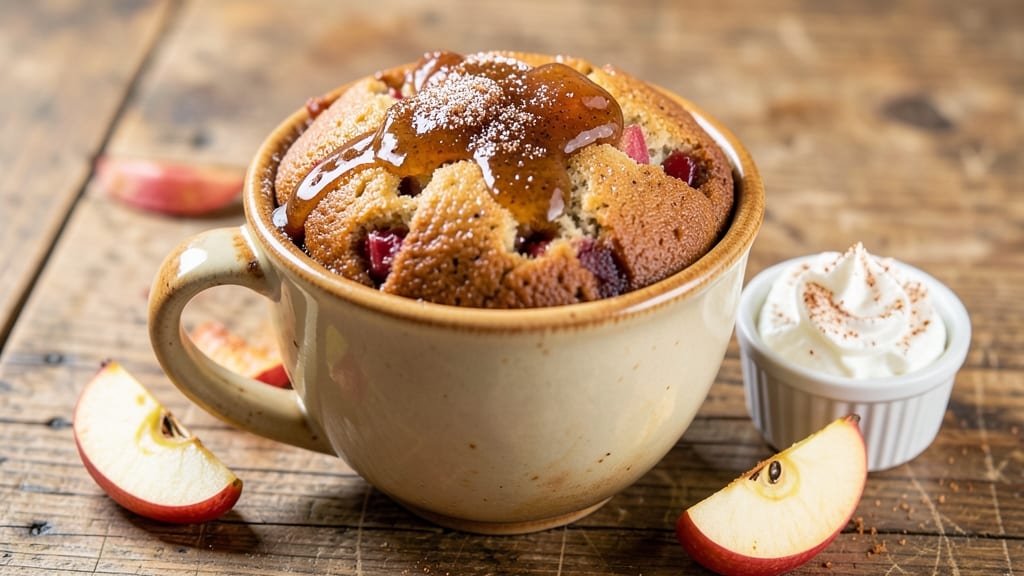 Apple Cinnamon Cottage Cheese Mug Cake Recipe: Warm Spice Swirl in 5 Minutes