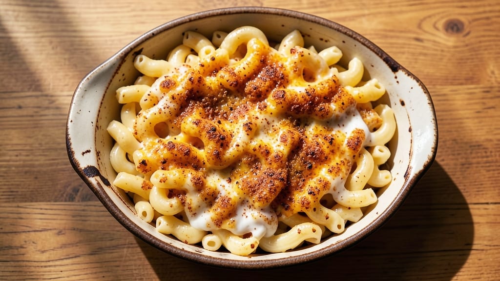 Baked Mac and Cheese Recipe with Mustard Powder: Sharp Tang and Crispy Top Magic