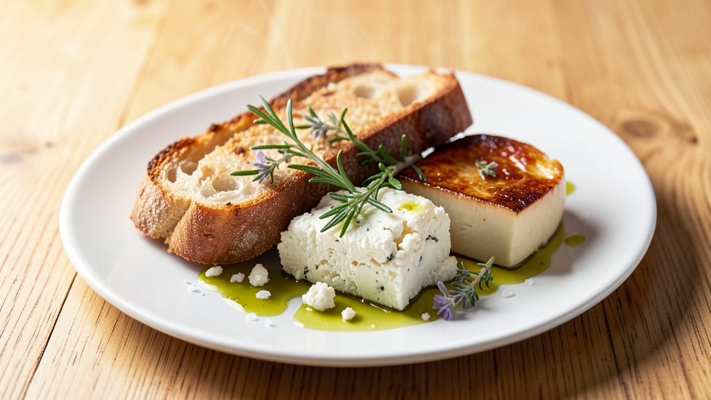 Ancient Cheese Recipe: Roman-Style Crispy Bread and Gooey Fondue Fusion