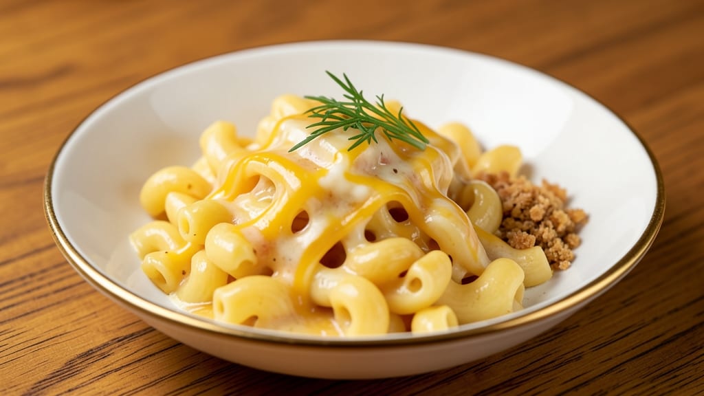 12-Ounce Mac and Cheese Recipe: Buttery Breadcrumb Crust, Single-Serve Portion