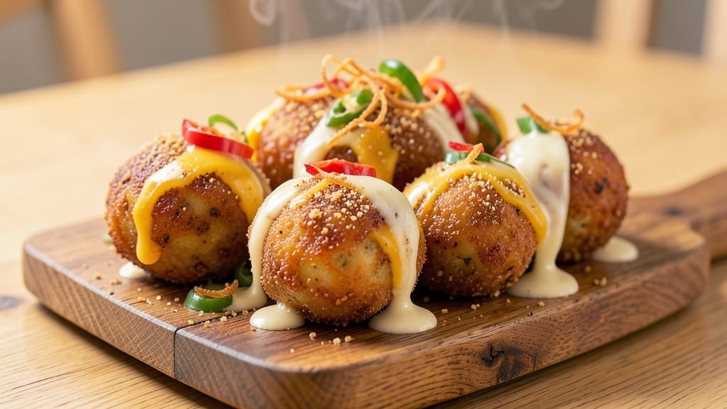 Aloo Cheese Balls Recipe: Spiced Potato and Sharp Cheddar Bites