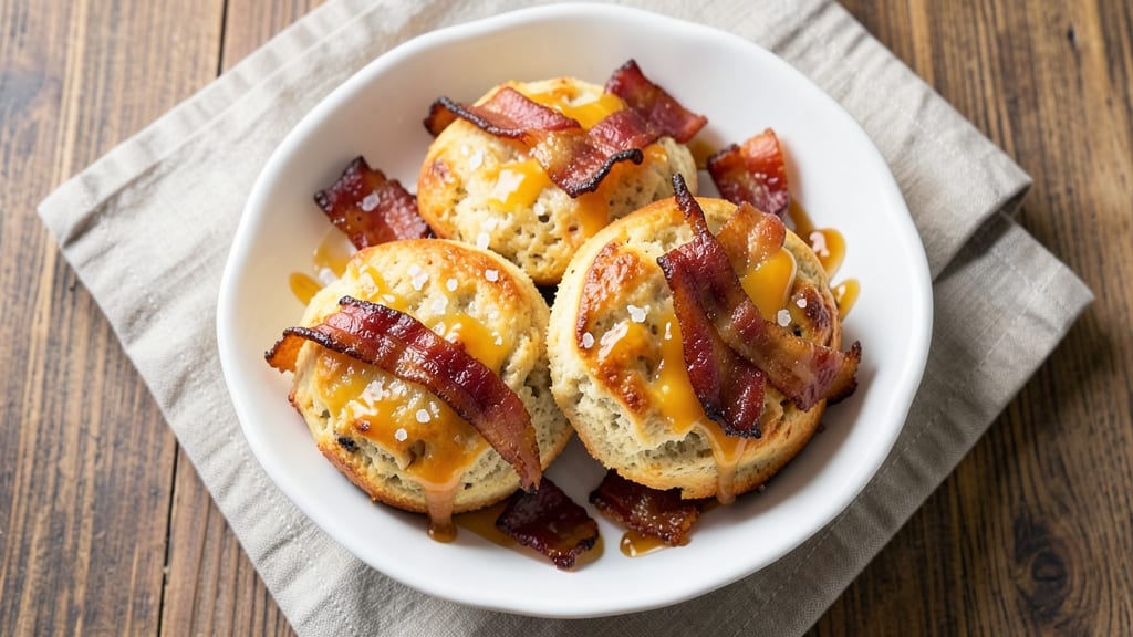 Bacon Cheese Scones Recipe Easy: Flaky Layers With Smoky-Sweet Crunch