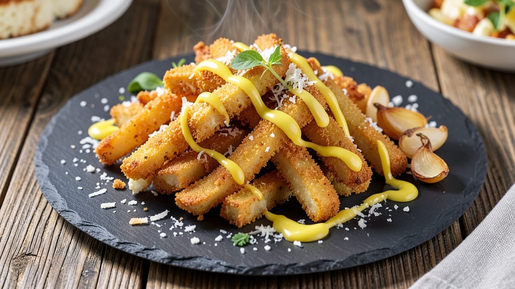 Baked Cottage Cheese Fries Recipe: Crispy Crust With Gooey Pull-Apart Cheese