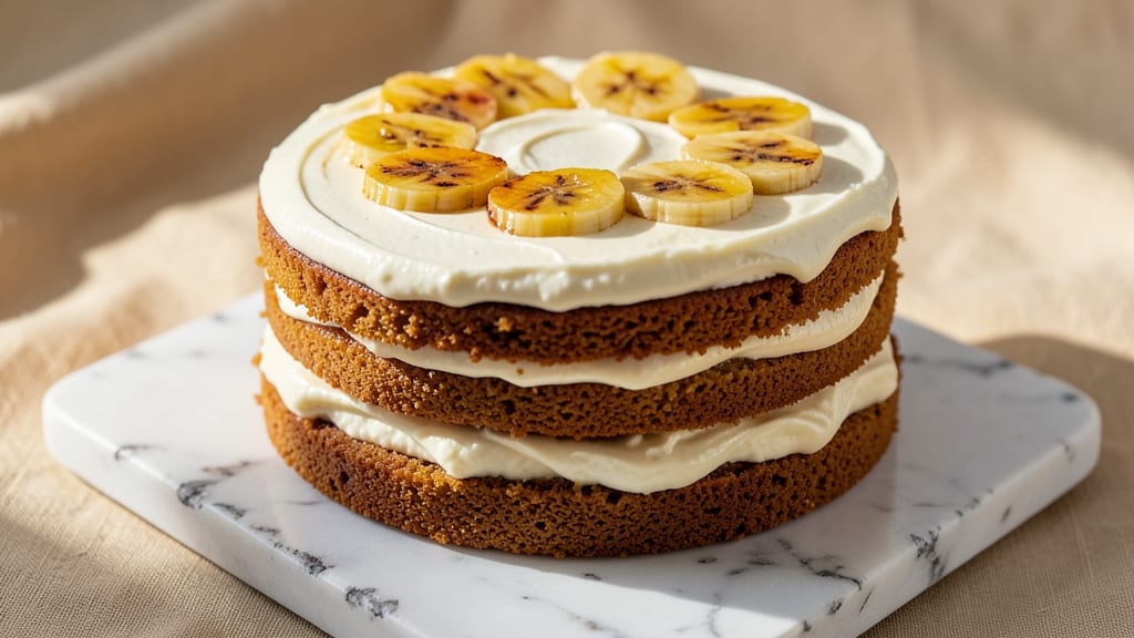 Banana Cream Cheese Pound Cake Recipe: Triple-Layered Bliss With Caramelized Swirls