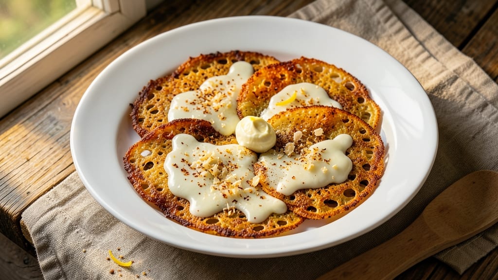 Baked Cheese Slices Recipe: Crispy Tortilla Crunch With Melty Pull-Apart Layers