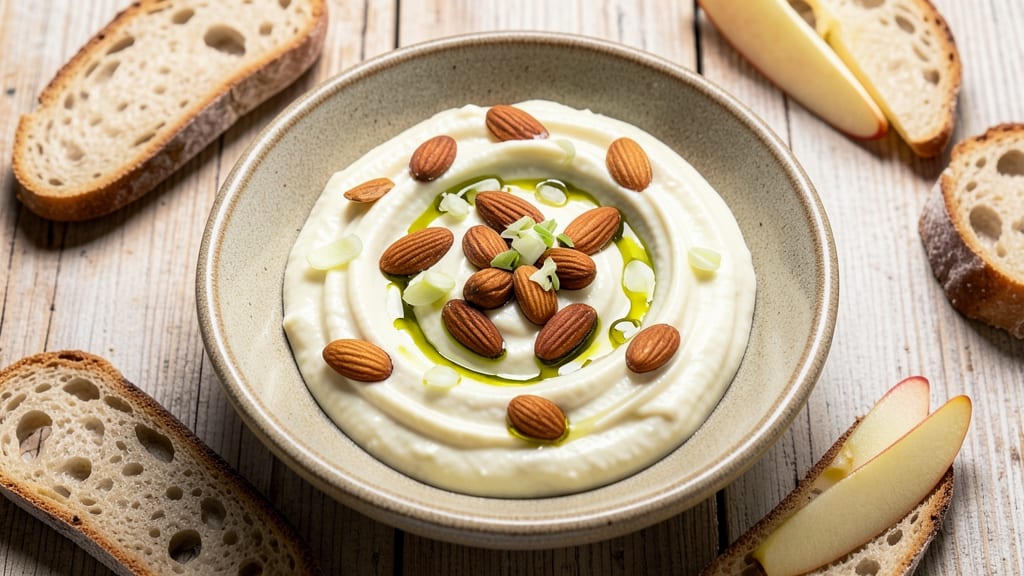 Almond Cheese Dip Recipe: Nutty Creaminess With Crispy Top Magic