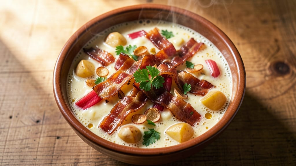 Bacon Beer Cheese Soup Recipe: Smoky Lager and Crispy Bacon Bites