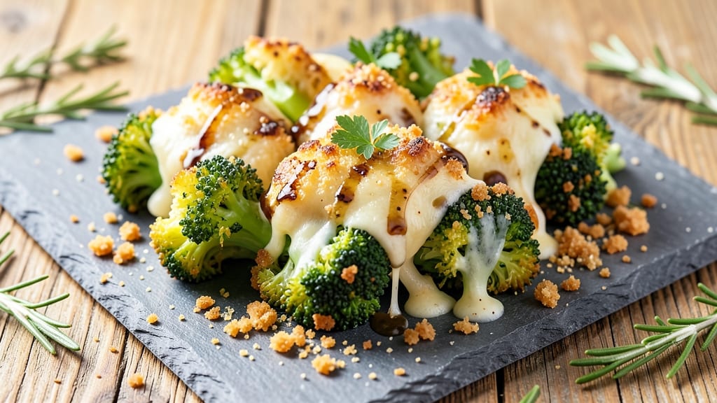 Baked Broccoli Cheese Bites Recipe: Crispy Breadcrumbs Meet Stretchy Cheddar Rivers
